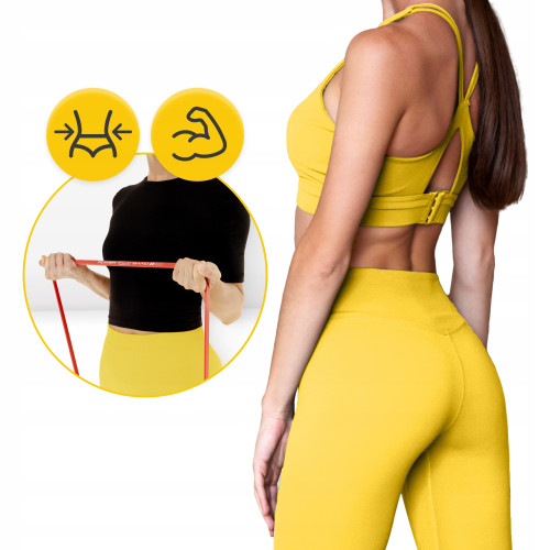 Резинка для фитнеса  4FIZJO Power Band 4 шт 6-36 кг Mix - фото №2